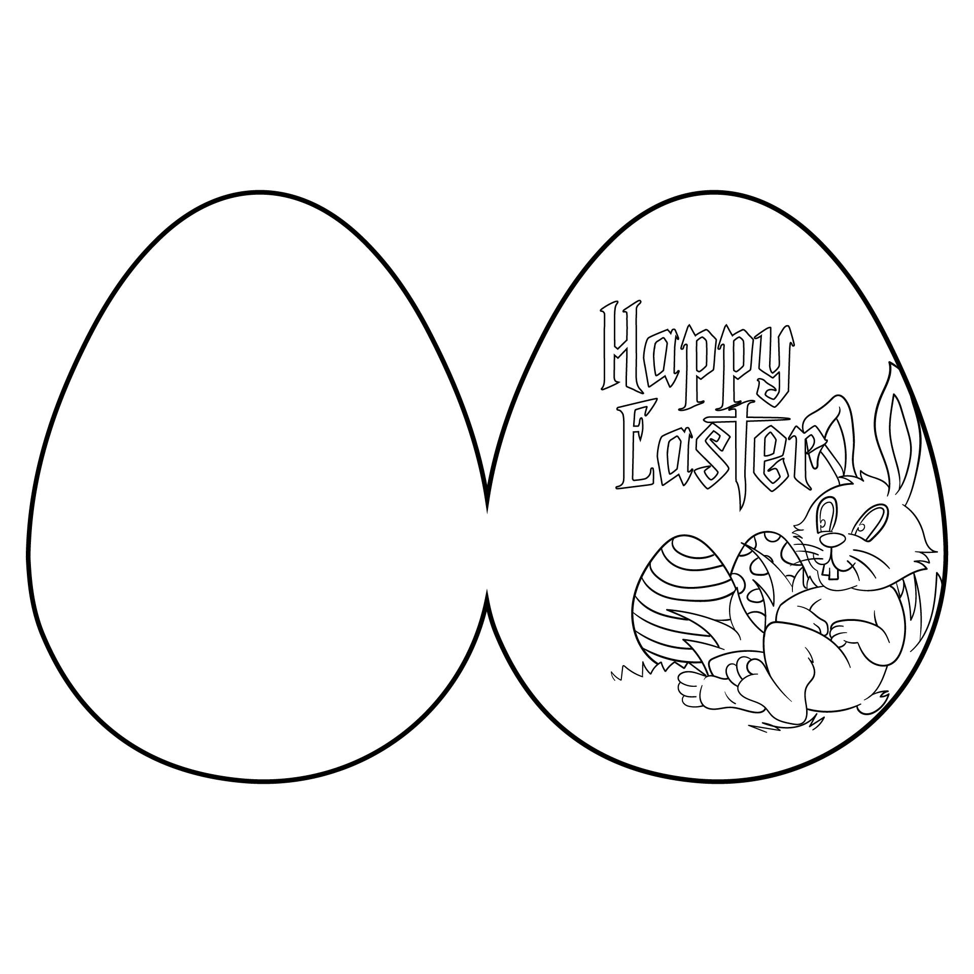 mini easter cards printable