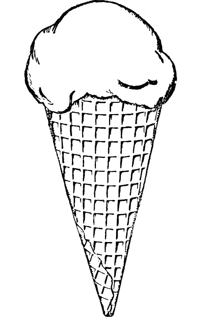 Coloring Pages Ice Cream