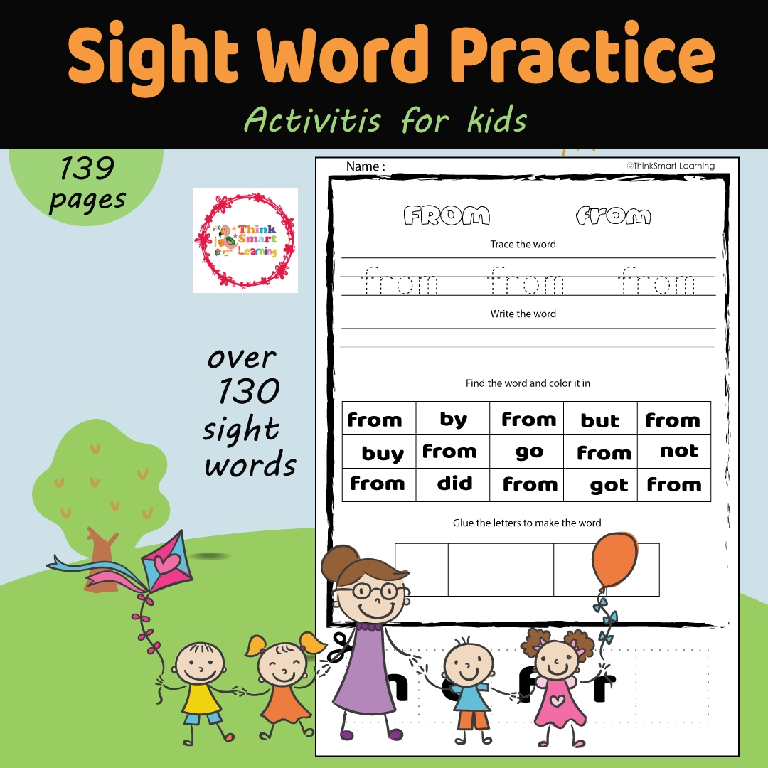 free sight word practice worksheets