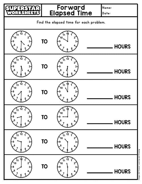 Elapsed Time Worksheets Worksheets Library