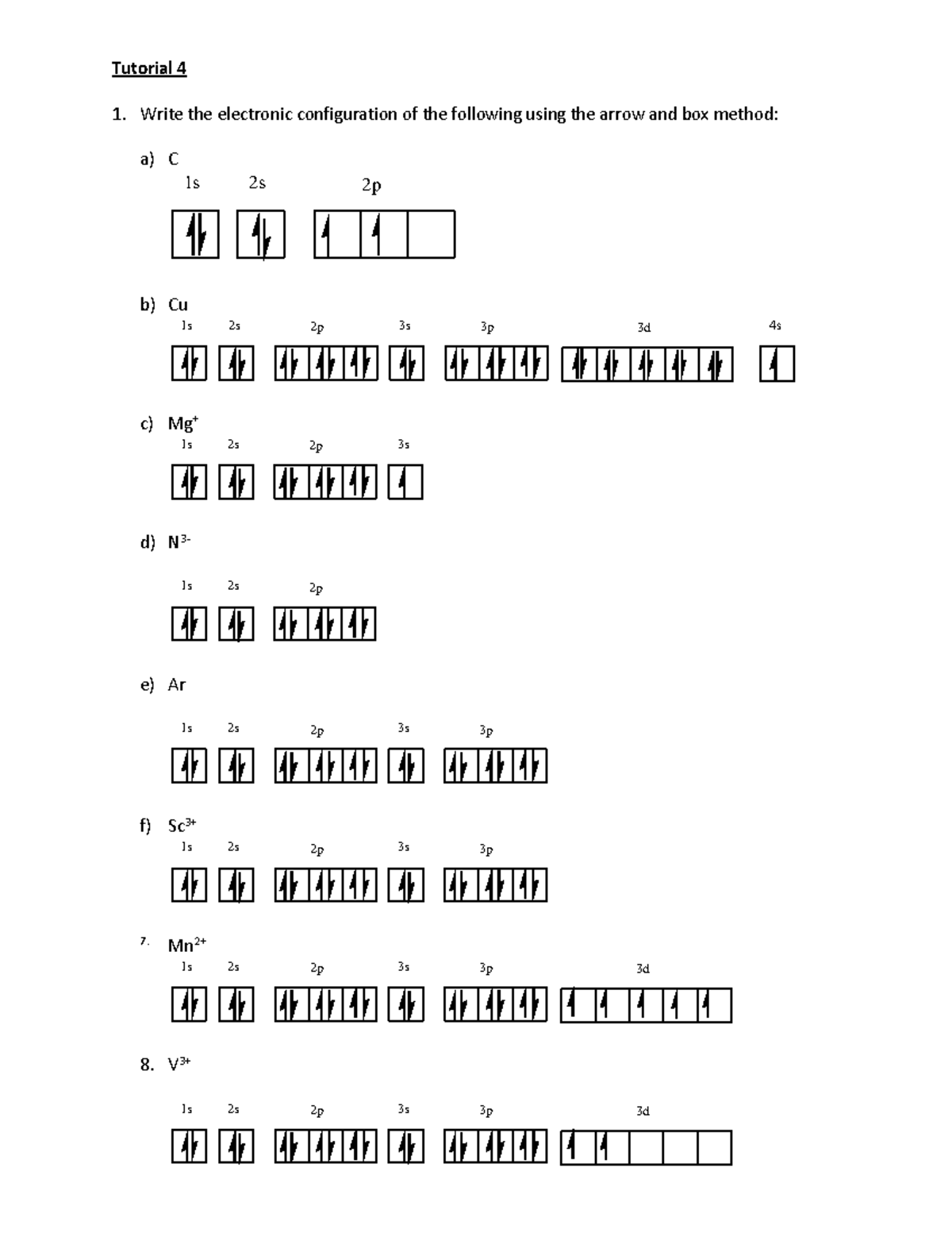 Electron Configuration Practice Worksheet Answers Onlineworksheet my id