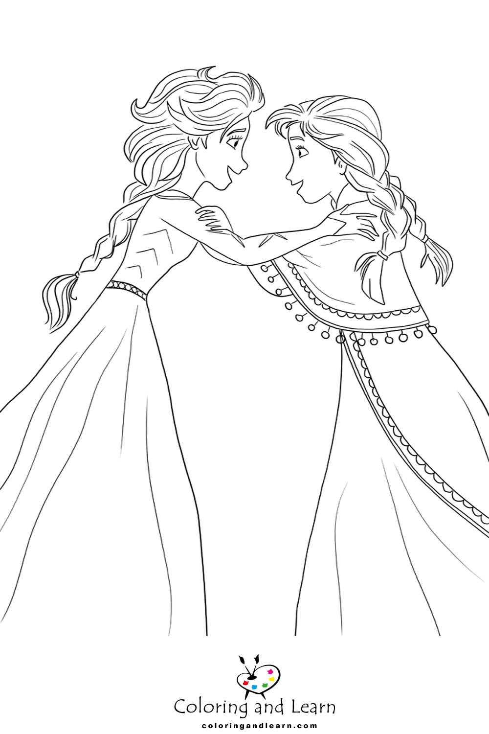 Elsa Coloring Pages 2024 Coloring And Learn