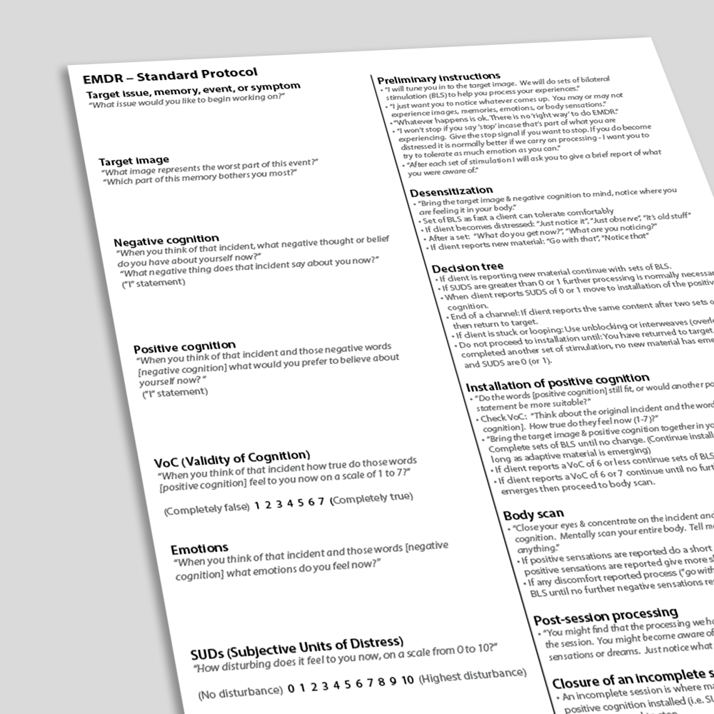 EMDR Workbook For Kids A Collection Of EMDR Handouts Worksheets Library