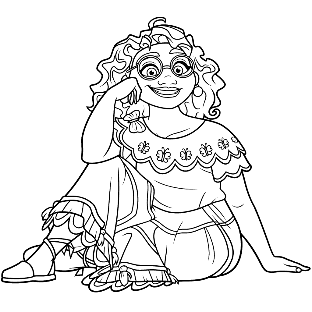 Encanto Coloring Page Coloring Home