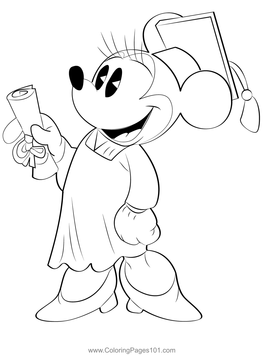 Enjoy Graduation Coloring Page For Kids Free Graduation Day Printable 