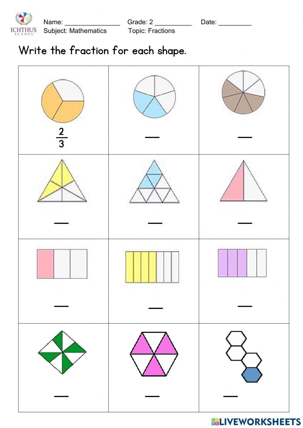 Equivalent Fraction Worksheets Worksheets Library