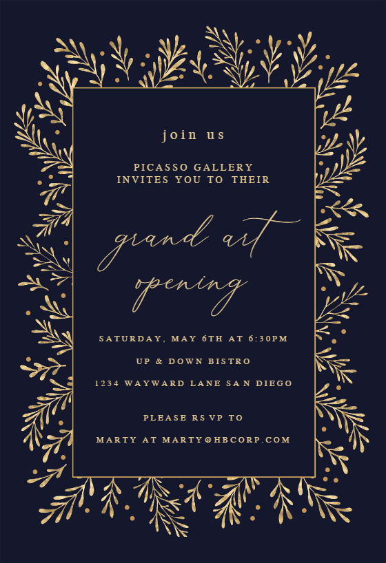 business event invitation templates free