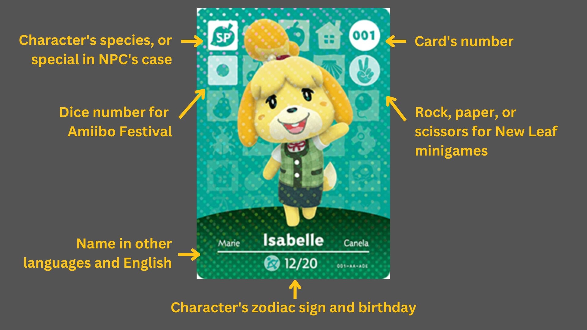 Every Animal Crossing Amiibo Card