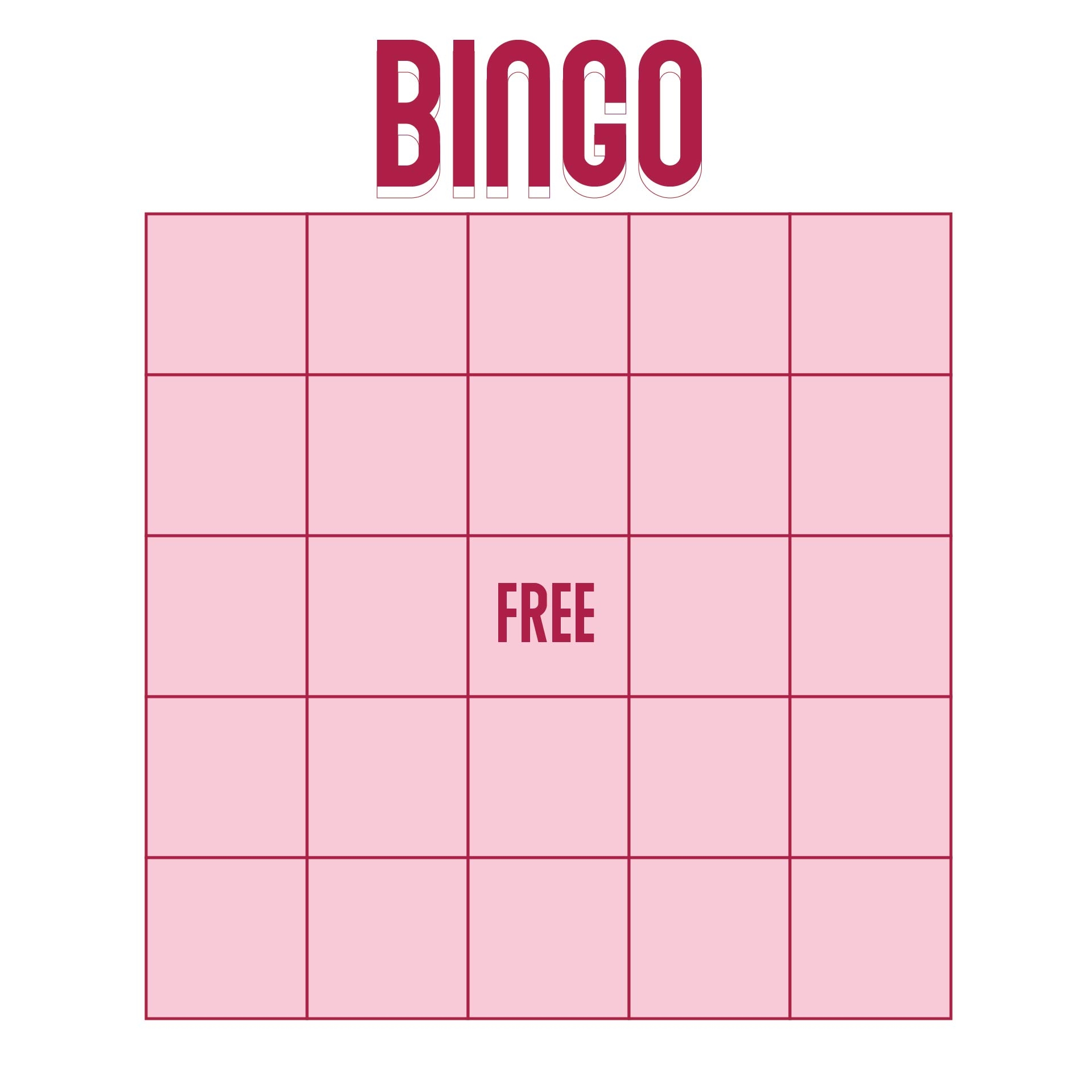 Excel Bingo Card Template 11 Free PDF Printables Printablee
