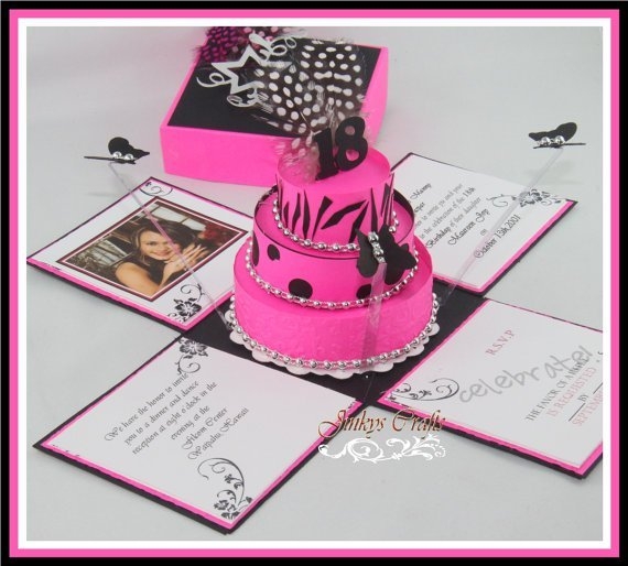 box invitation template