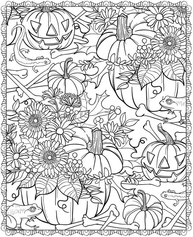 Fall Coloring Pages For Adults Best Coloring Pages For Kids