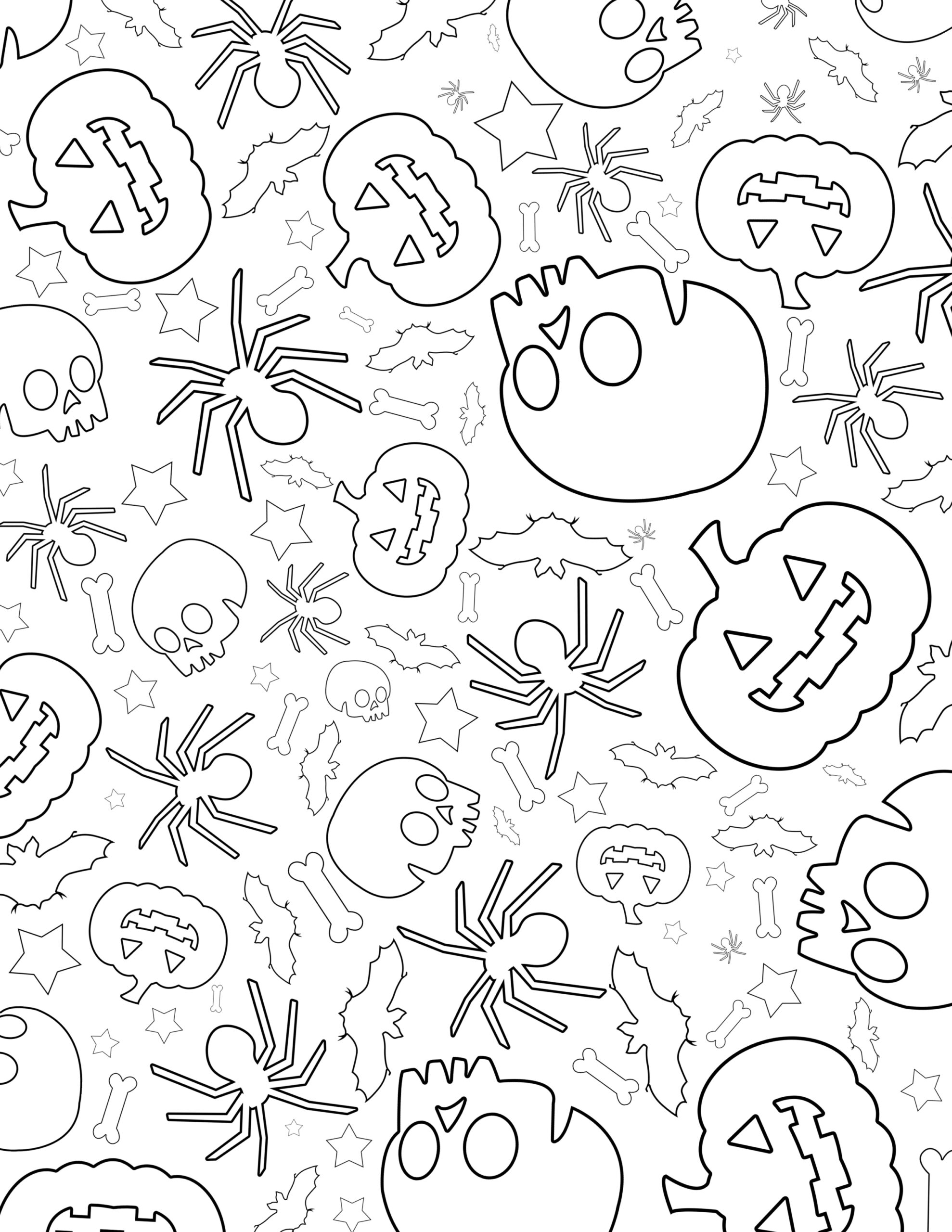 free fall coloring pages for adults