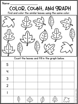 Fall Worksheets For Kindergarten Kindergarten