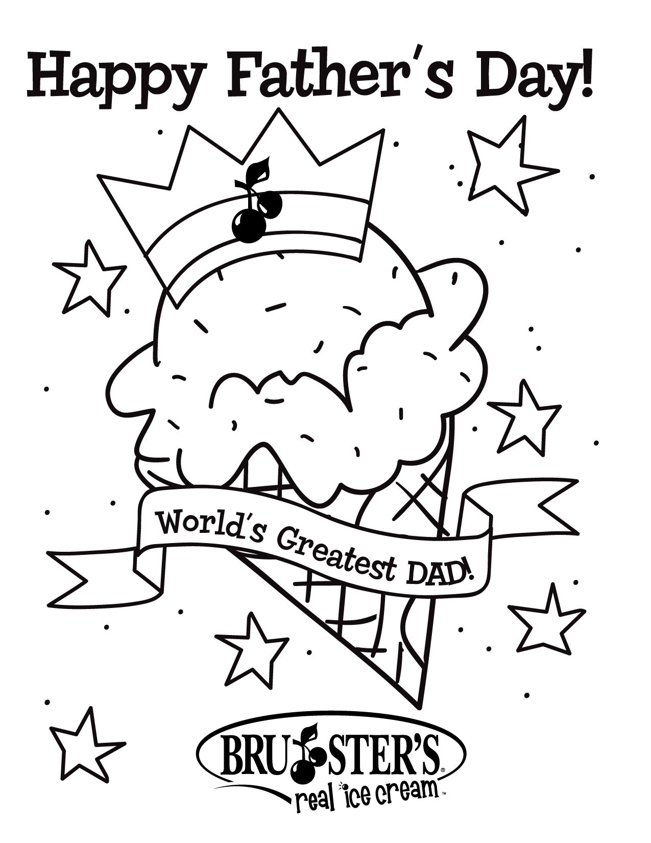 Father Day Coloring Pages
