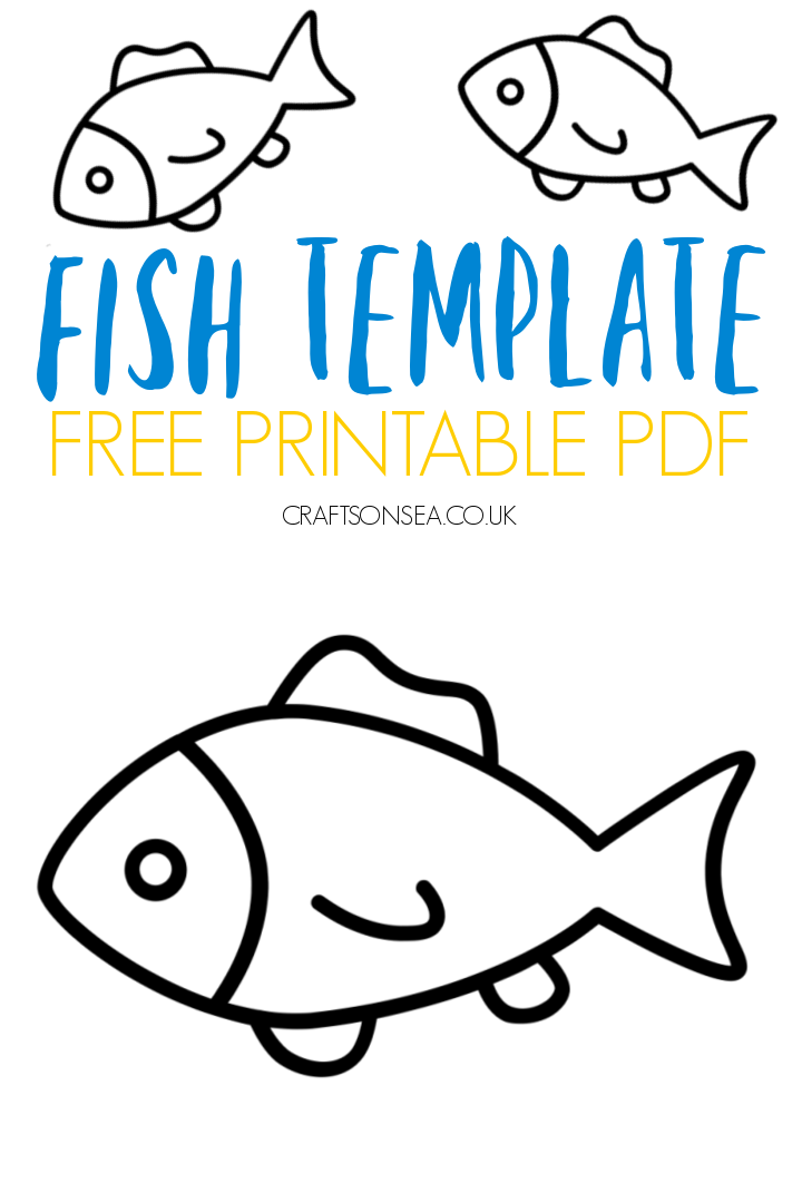 Fish Template Free Printable Pdf Artofit
