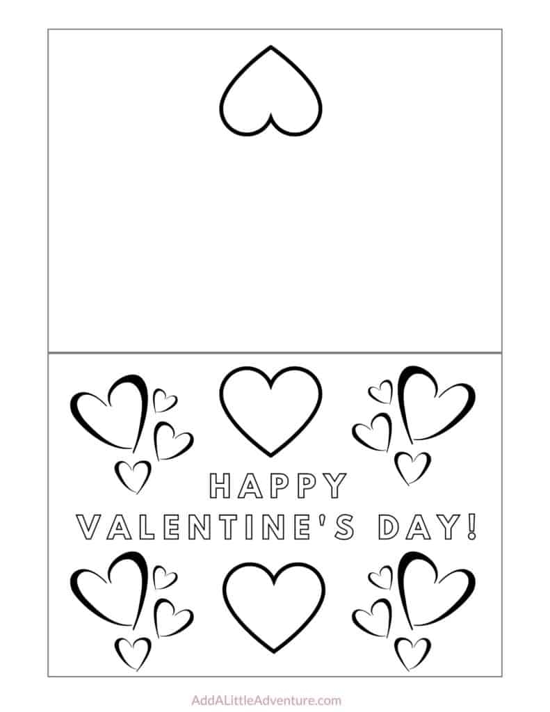 printable cards to color free