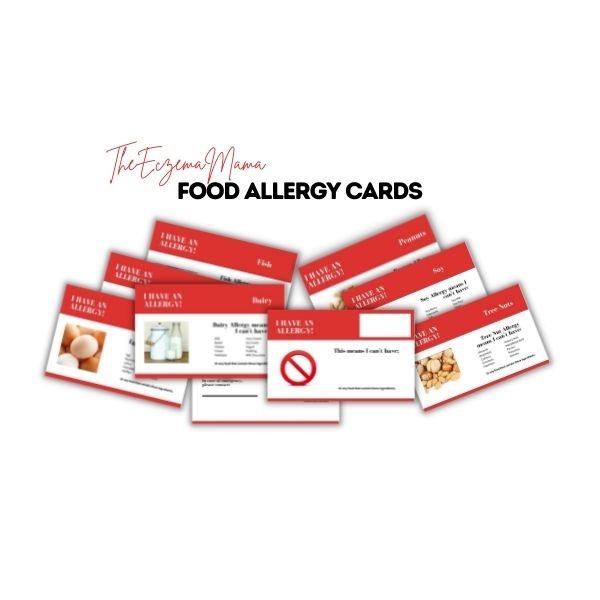 Food Allergy Cards Printable
