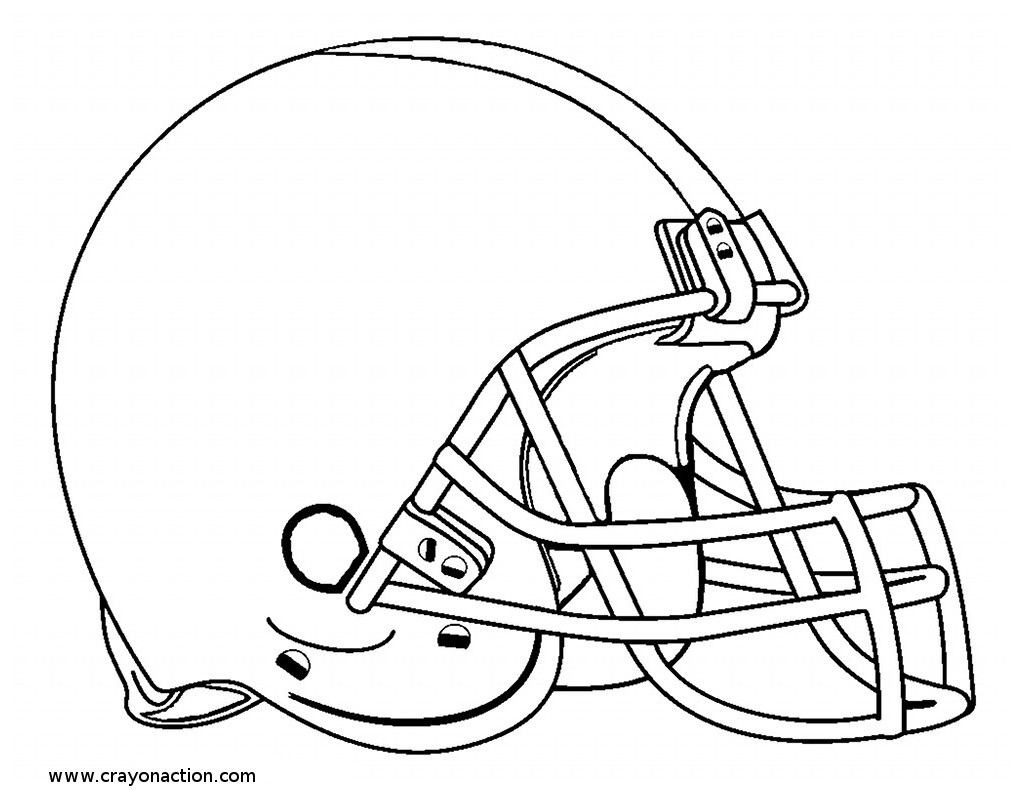 Football Helmet Coloring Pages To Download And Print For Free