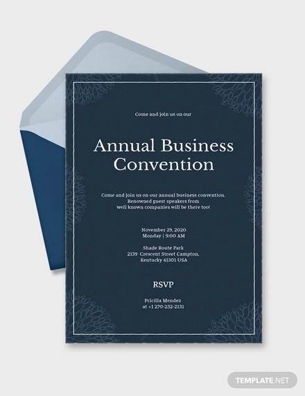 business event invitation templates