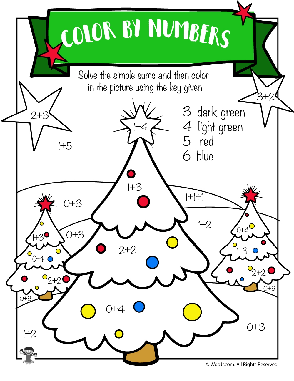 christmas worksheets for 1st graders