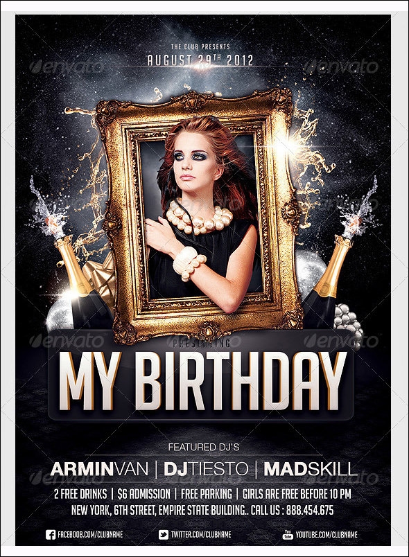 FREE 62 Printable Birthday Invitation Templates In PDF AI Word