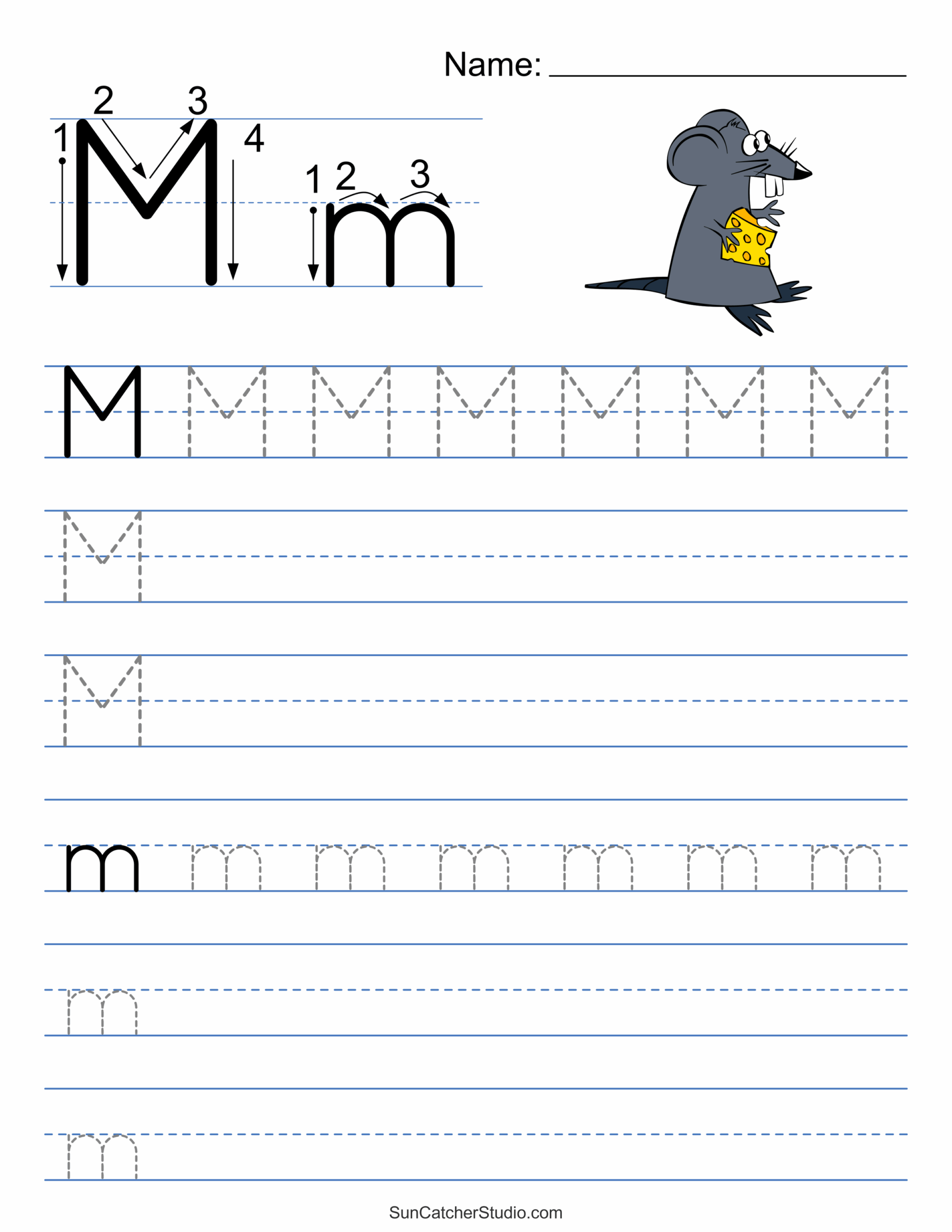 tracing alphabet worksheets a to z