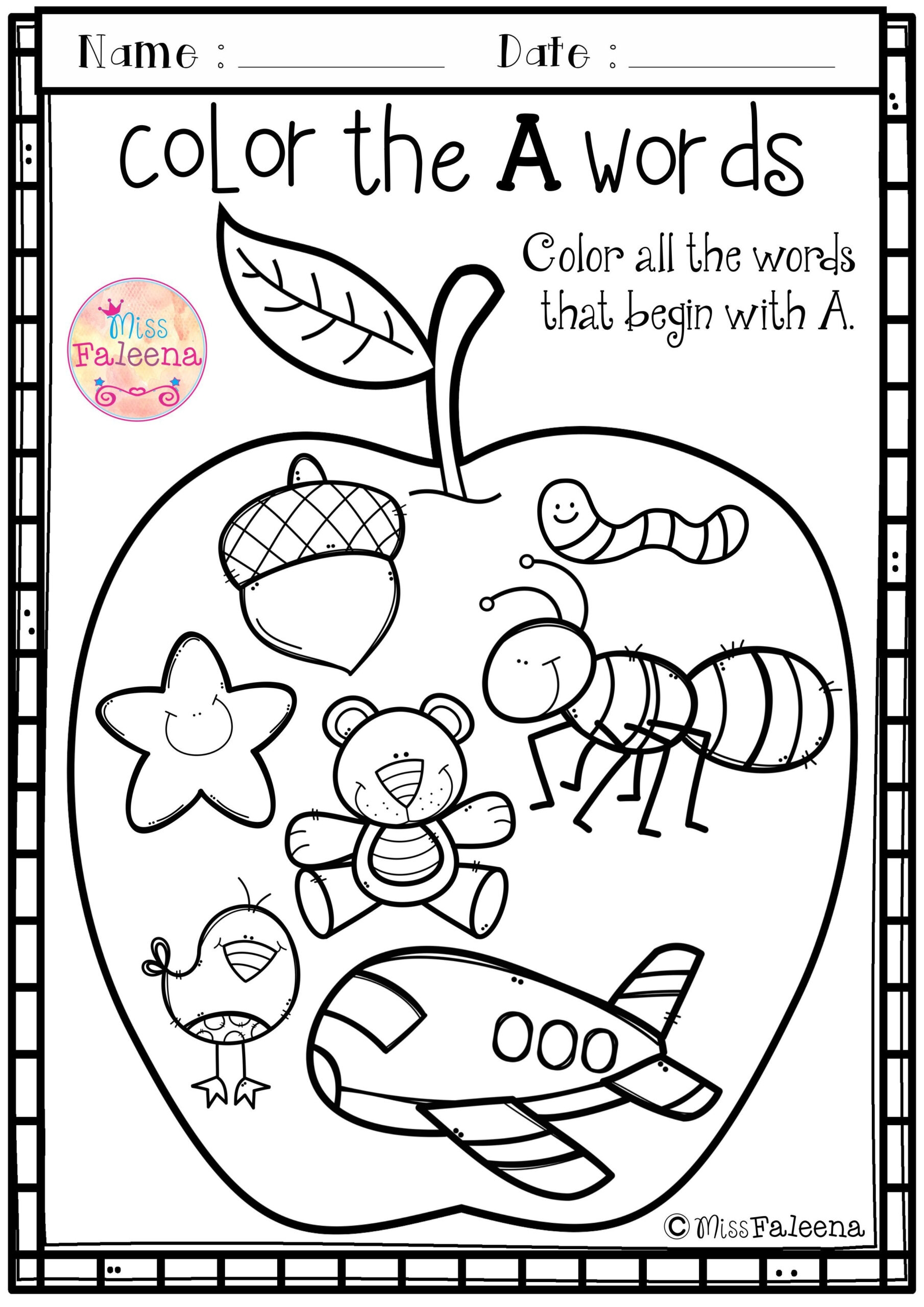 free alphabet worksheets