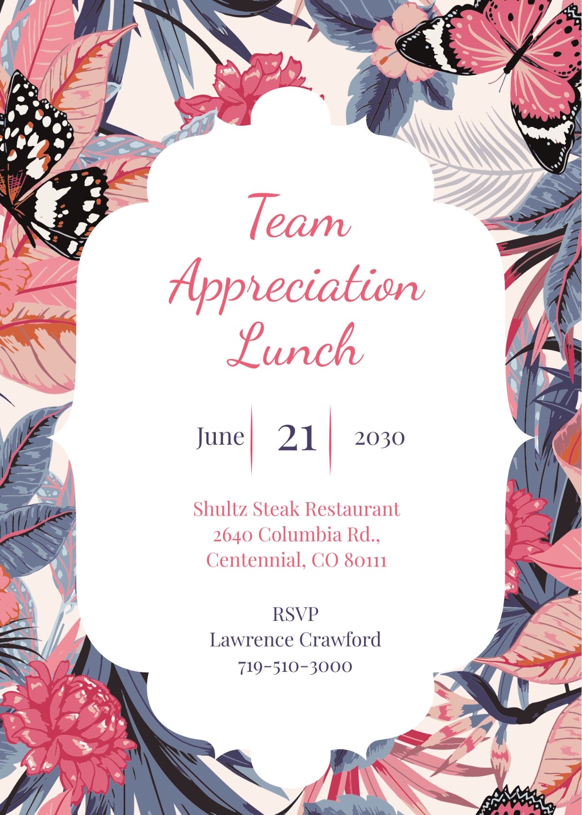 FREE Appreciation Invitation Templates Examples Edit Online