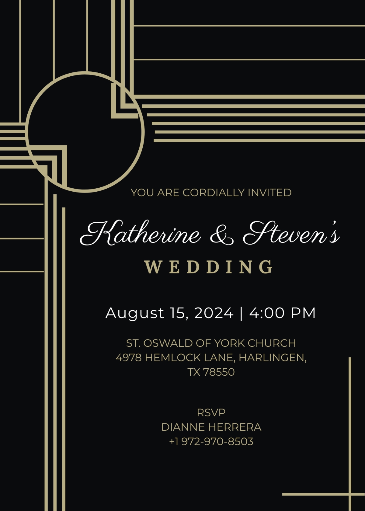 FREE Art Deco Invitation Templates Examples Edit Online Download