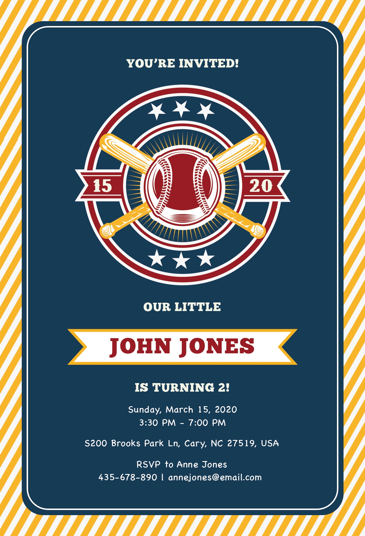 Free Baseball Invitation Template In PSD MS Word Publisher 