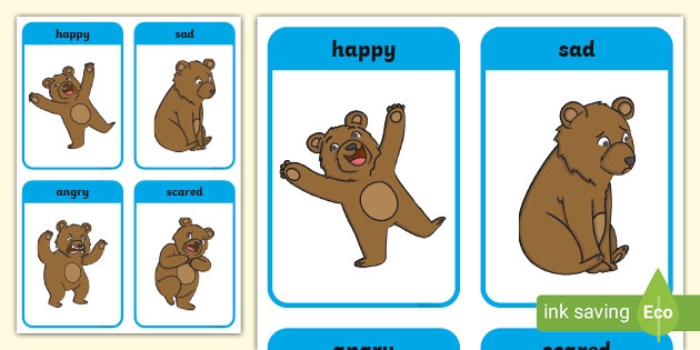 printable bear cards