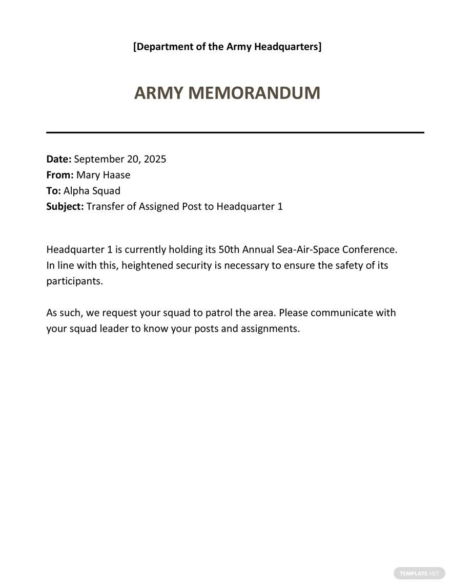 blank army invitation template