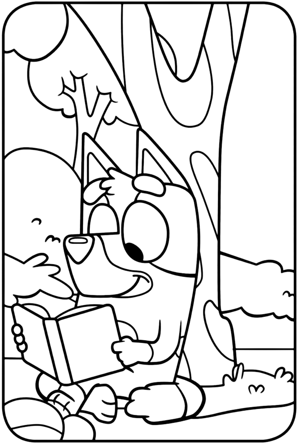 Free Bluey Coloring Pages Free Printable Coloring Pages