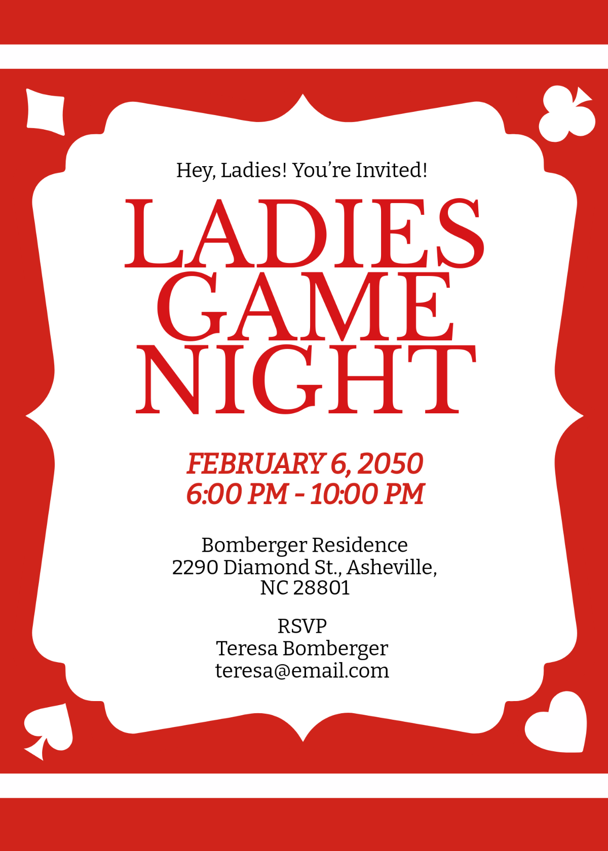 Free Board Game Night Invitation Template To Edit Online