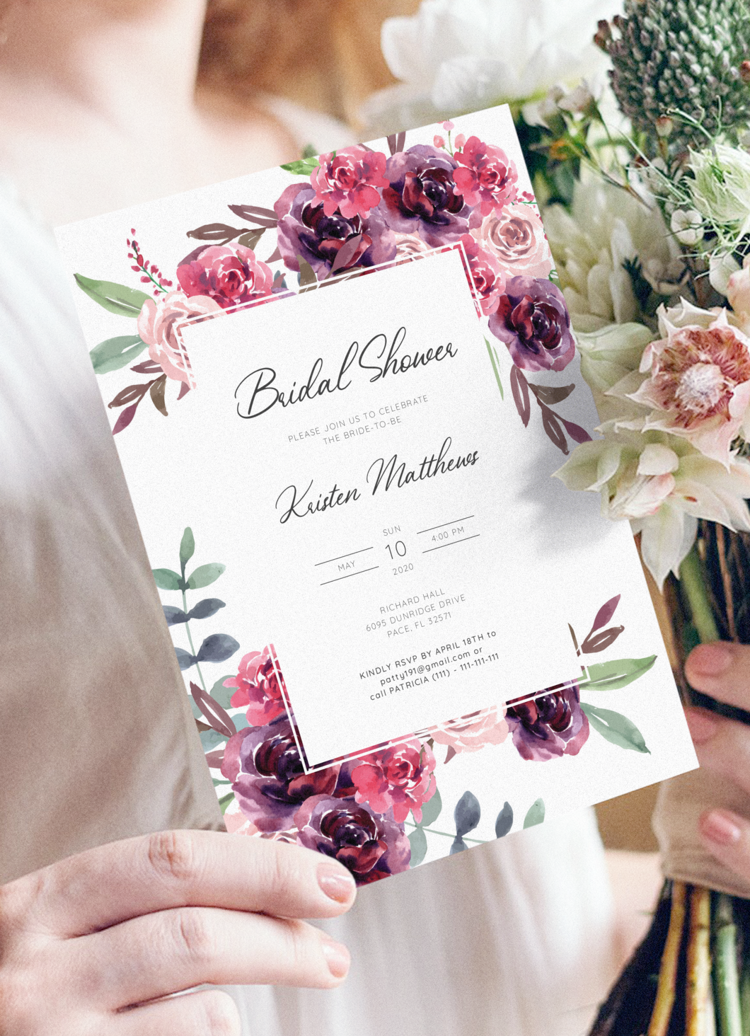 Free Bridal Shower Invitation Templates