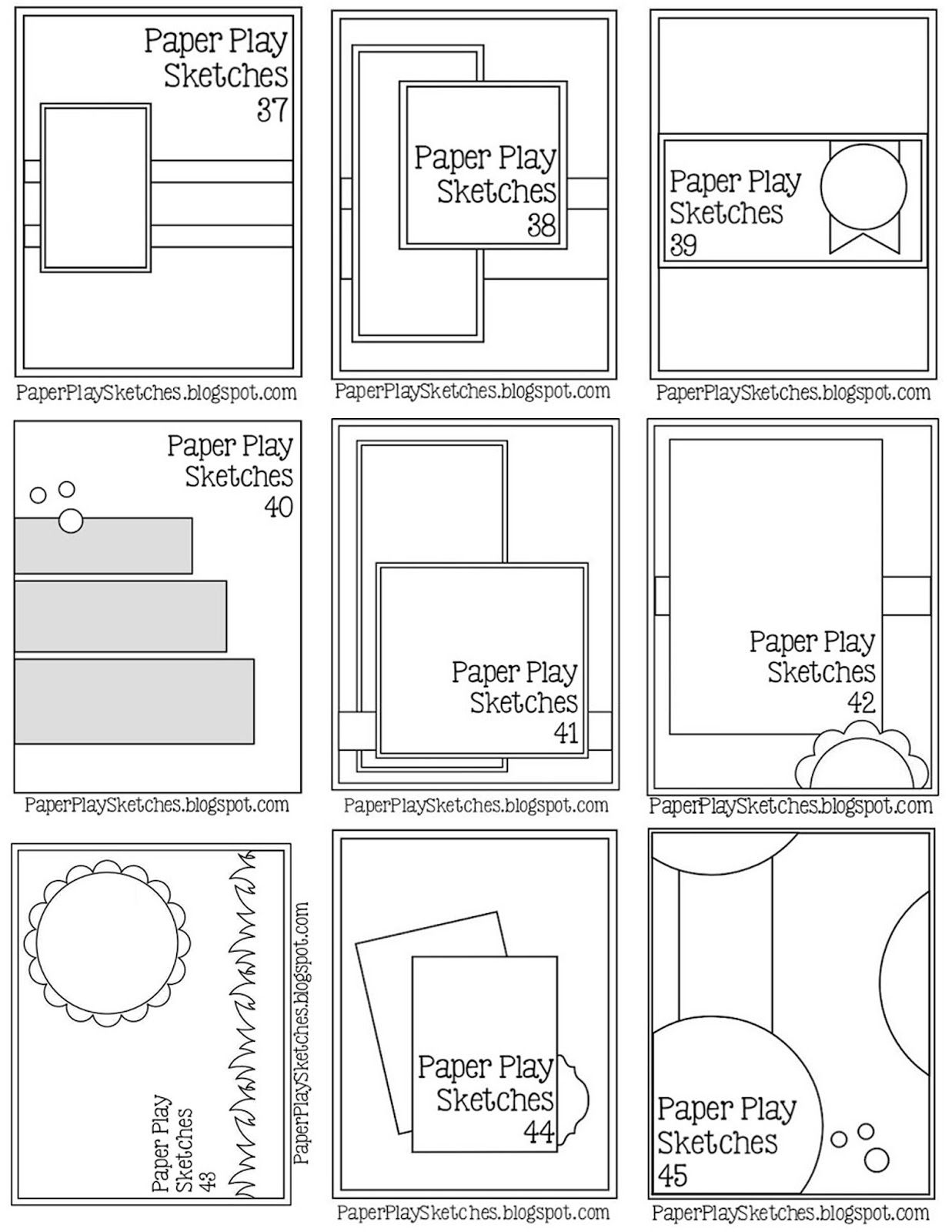 Free Card Making Templates Printable Linda Bail