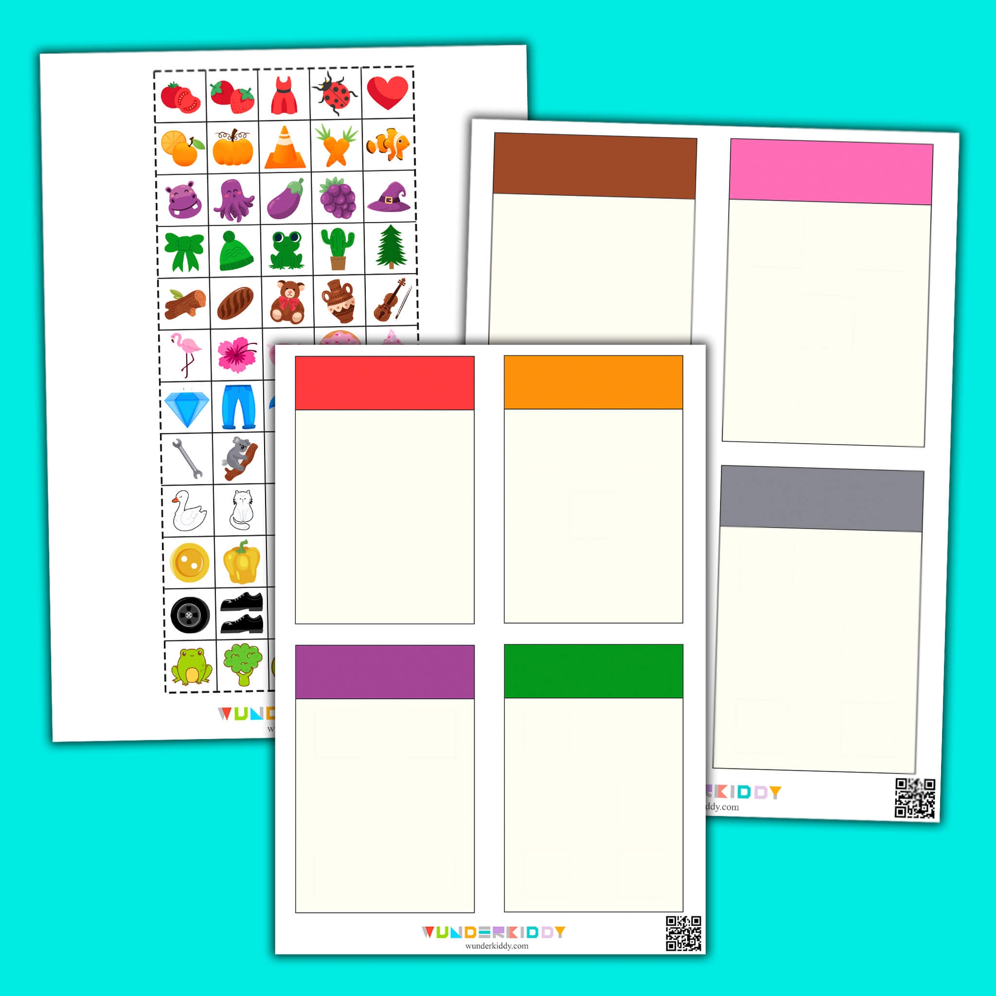 Free Color Sorting Printable Activity For Preschoolers Worksheets Library