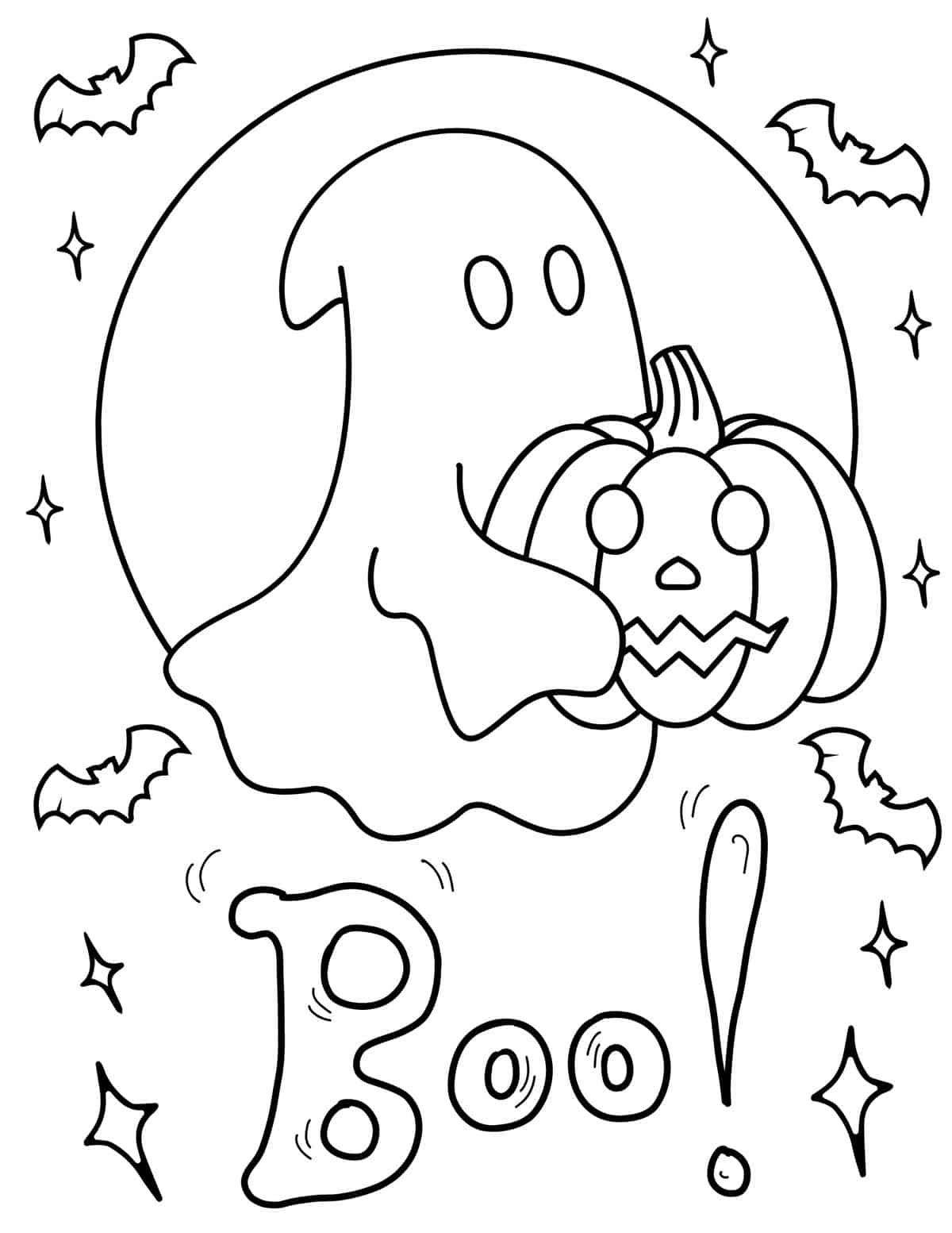 free halloween coloring pages for toddlers