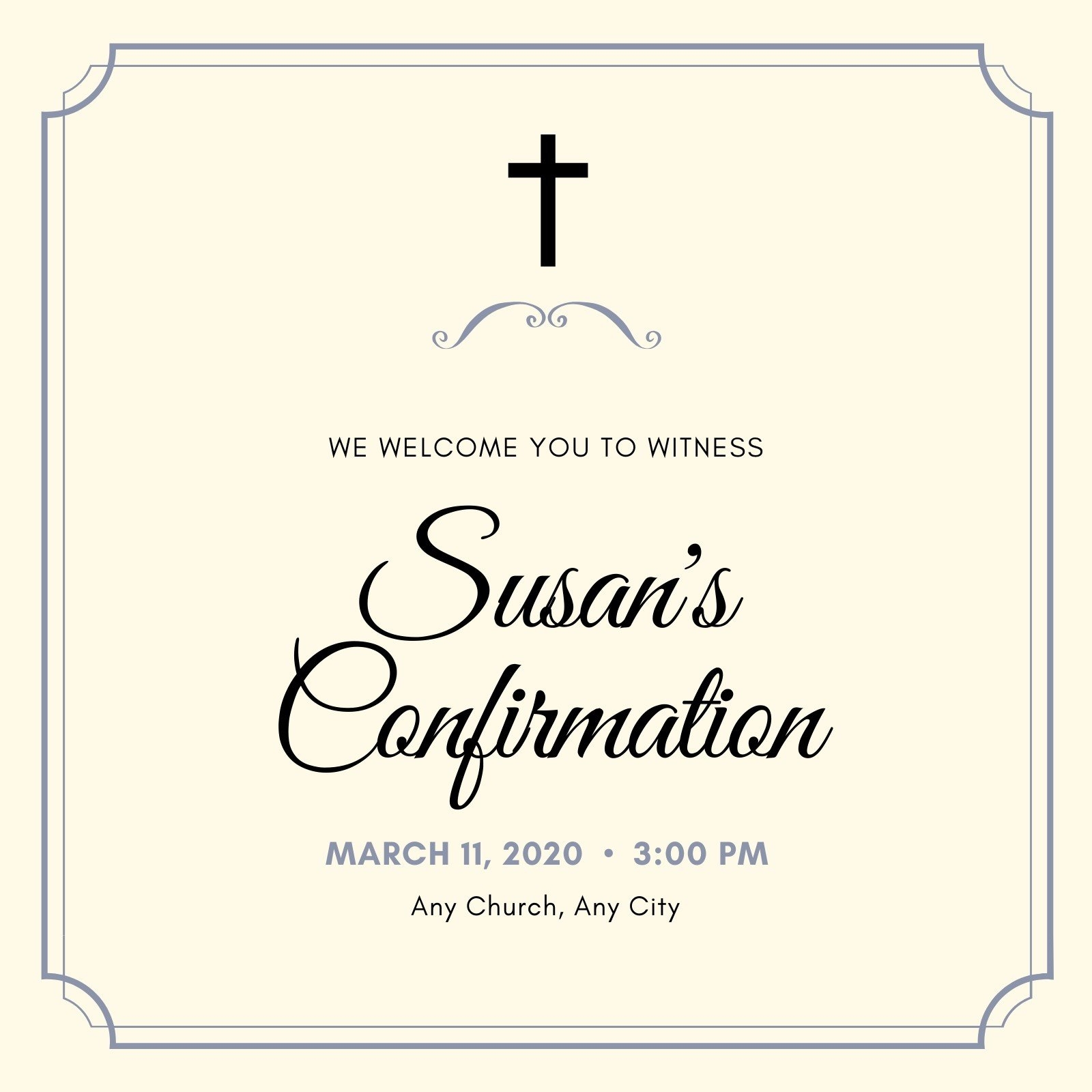 blank confirmation invitations templates free