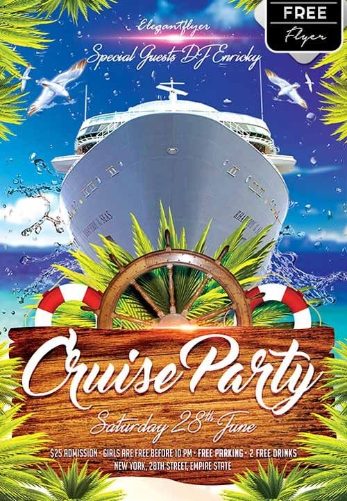 Free Cruise Invitation Template