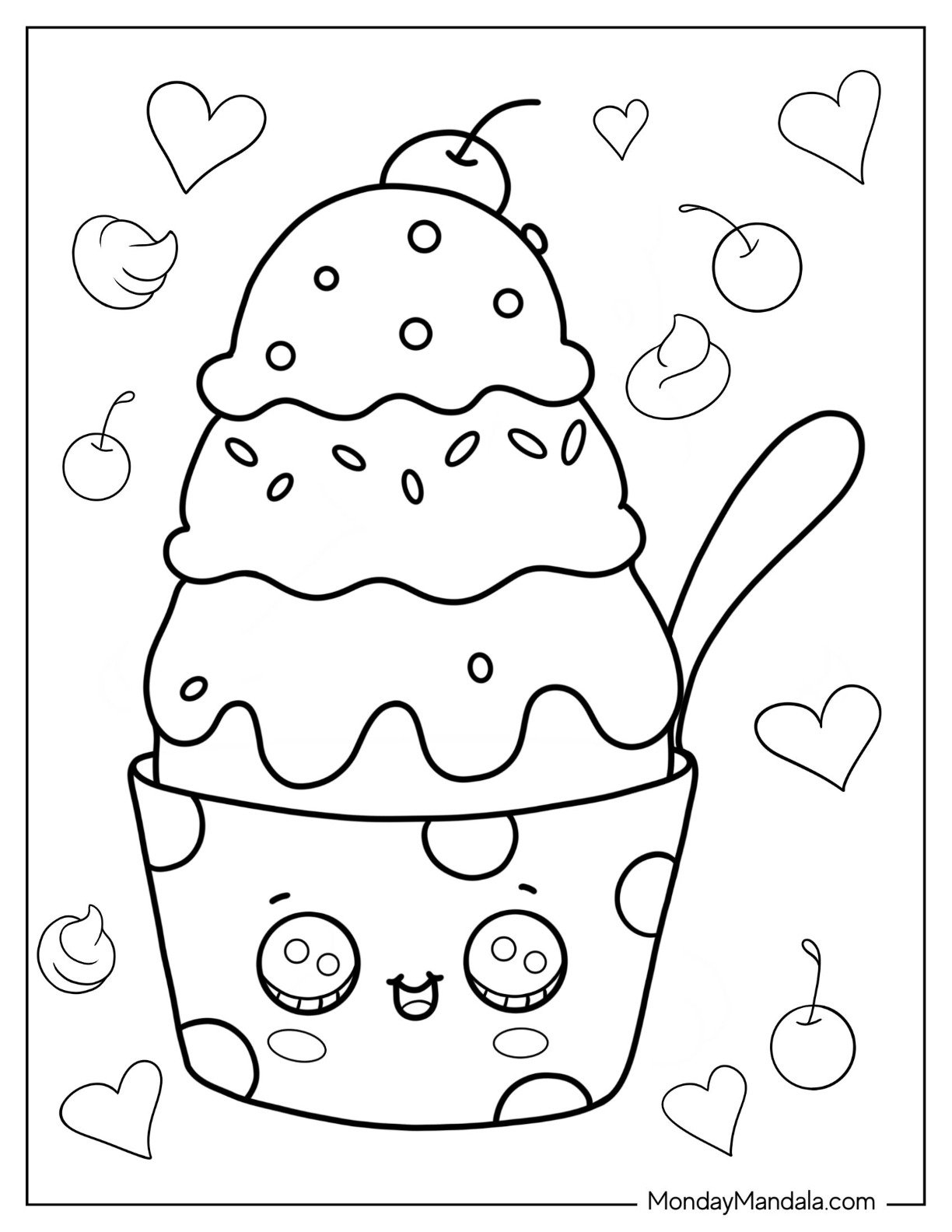 free cute printable coloring pages