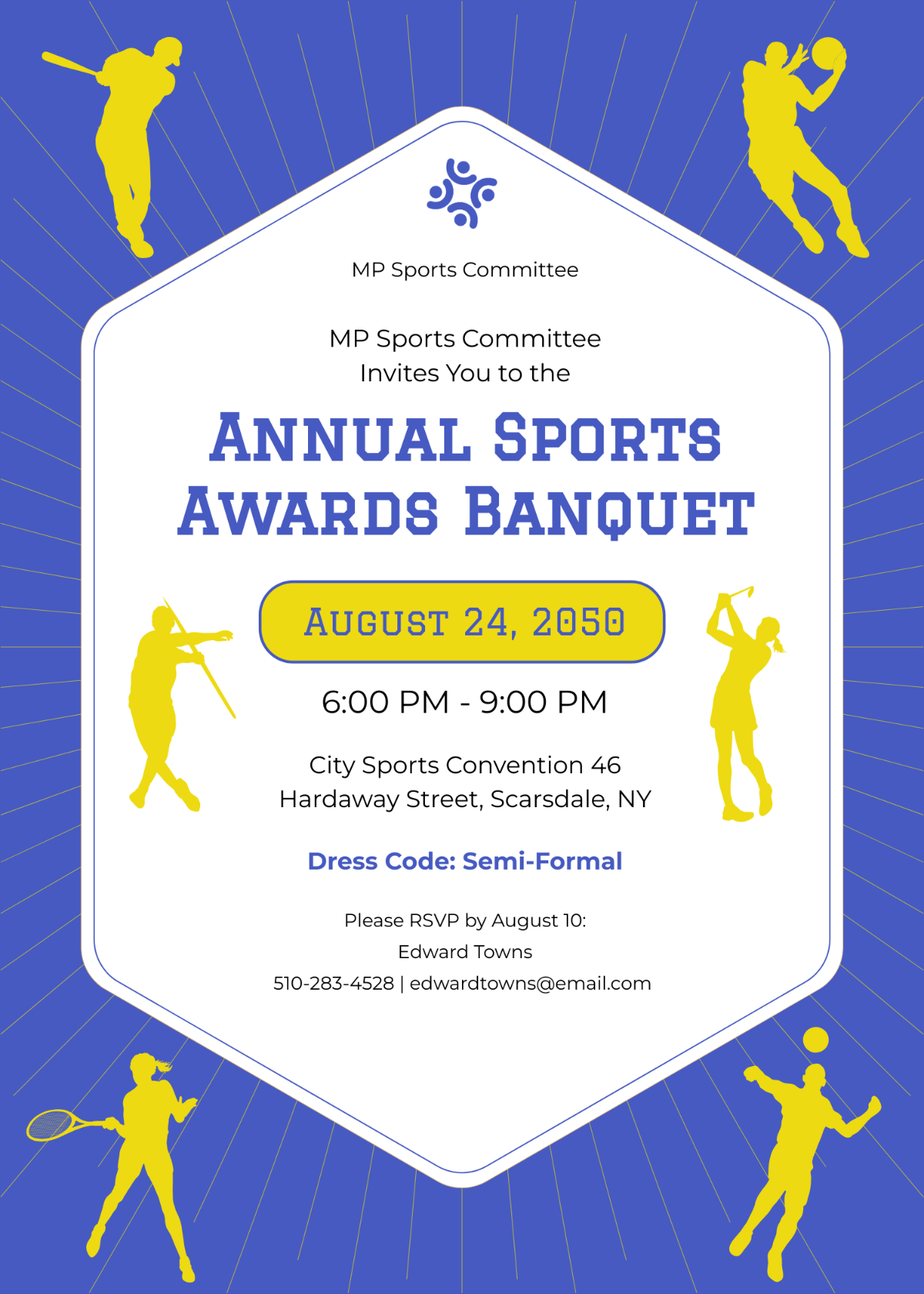 Free Dinner Banquet Invitation Template To Edit Online