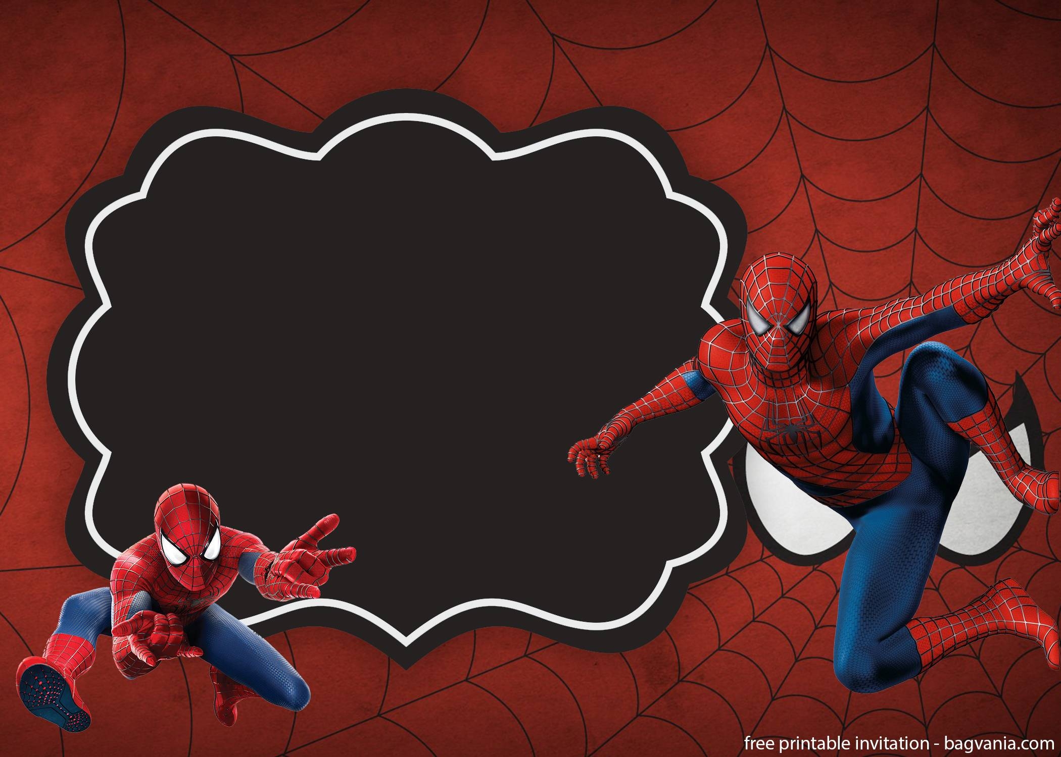 FREE Download Superheroes Invitation Template FREE Printable Birthday 