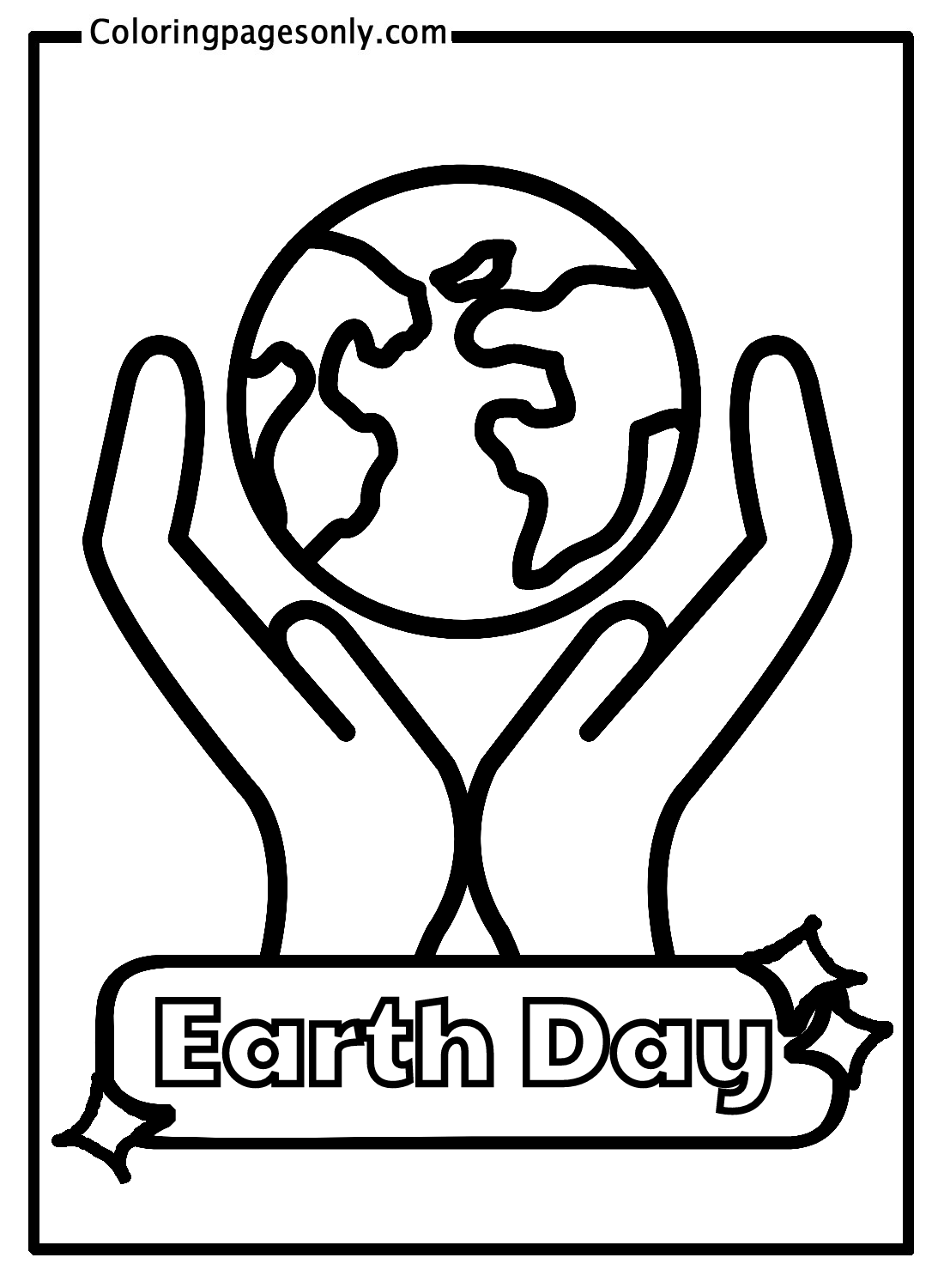 free earth day coloring pages