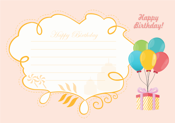 free printable birthday card templates