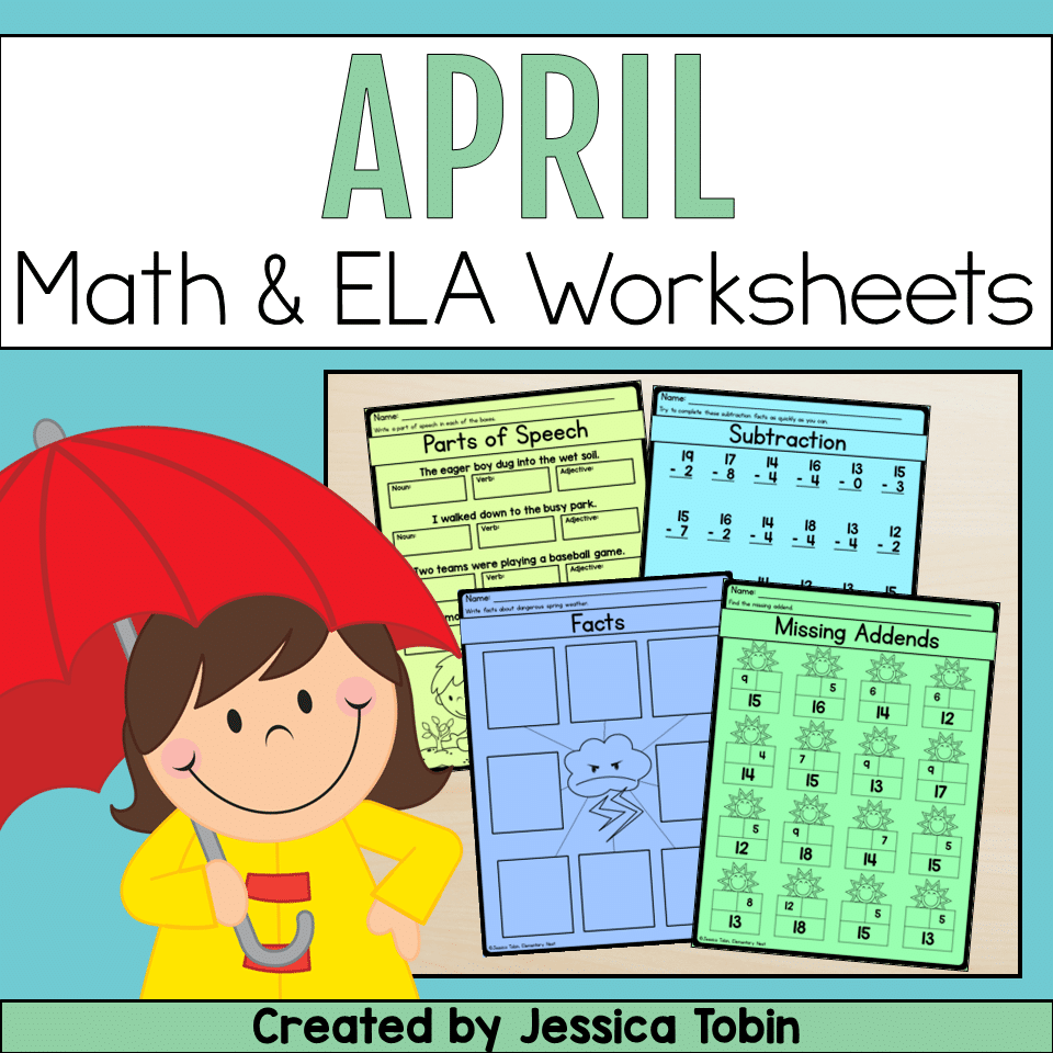 free ela worksheets
