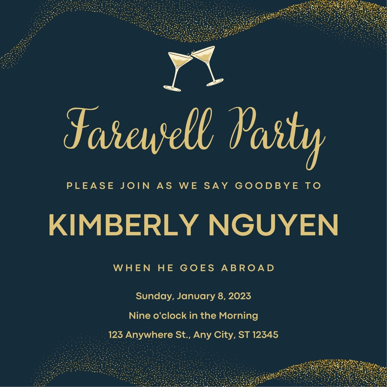 Free Farewell Party Invitation Template Template Net Vrogue co