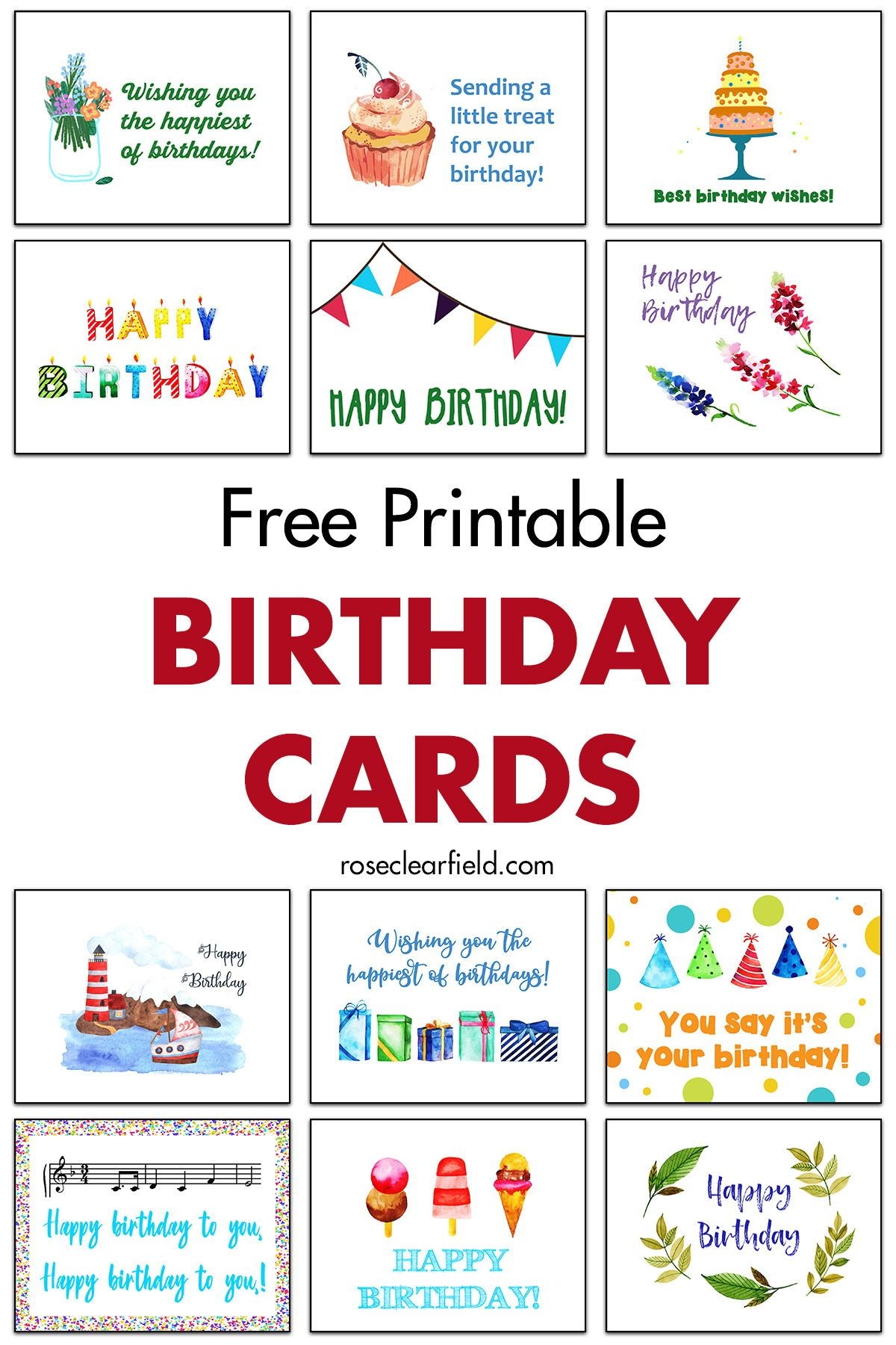 Free Free Printable Birthday Cards For Employees Download Free Free 