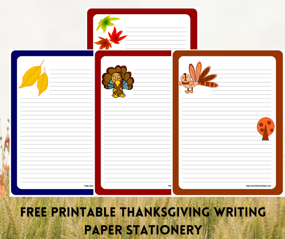 free printable worksheets on thanksgiving