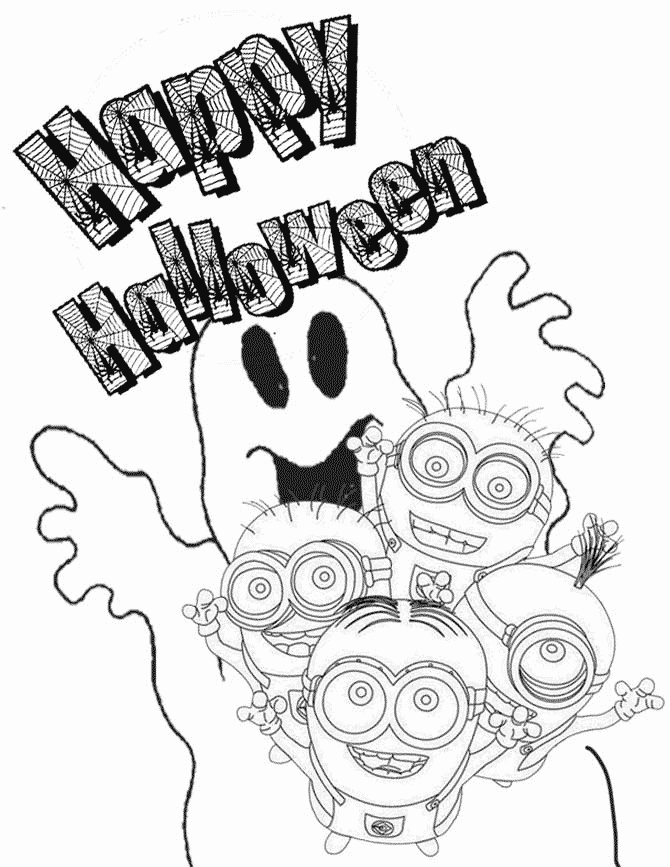 Free Halloween Coloring Pages